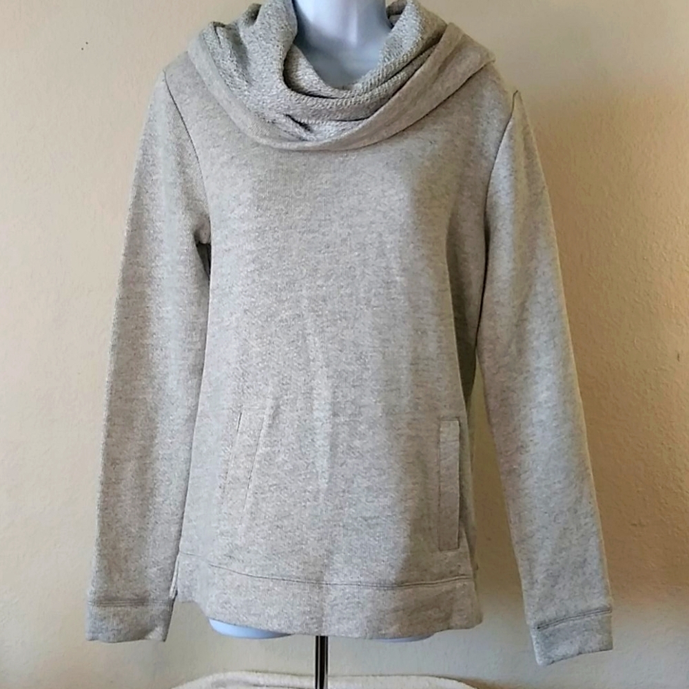 J.Crew Mercantile Women's Funnelneck Sweatshirt - Picture 2 of 10